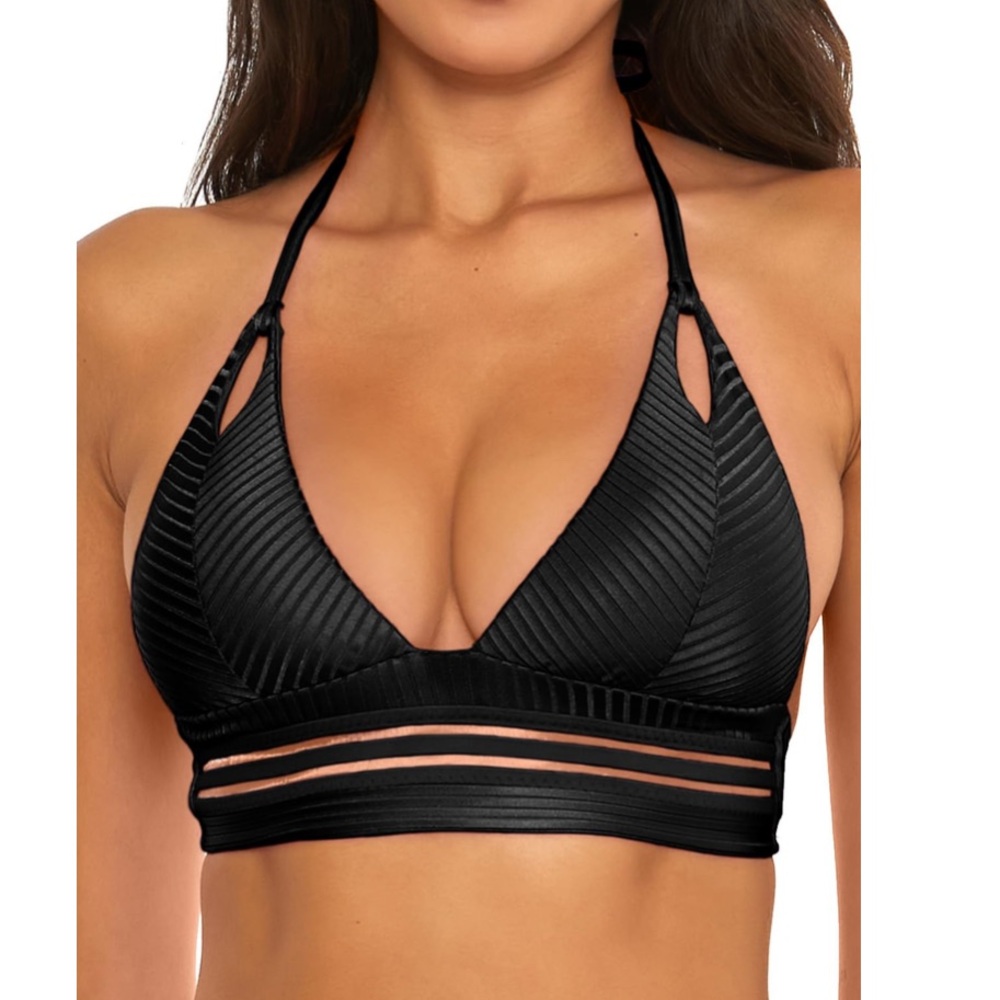Isabella Rose Queensland Halter Bikini Top Sz M
